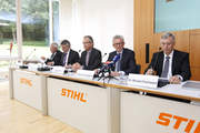 Executive Board on the STIHL press conference