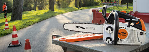 The new STIHL MS 193 T chain saw