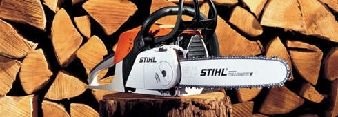Woodwork with STIHL chain saws