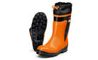 Rubber boots for forestry workers