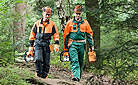 Chain saw protective clothing