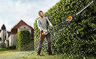 HLA cordless long-reach hedge trimmers