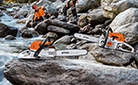 The STIHL MS 241 C-M chainsaw | The STIHL comfort features
