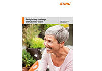 Battery brochure – Fully charged with STIHL