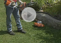 STIHL battery power – now for brushcutters too.