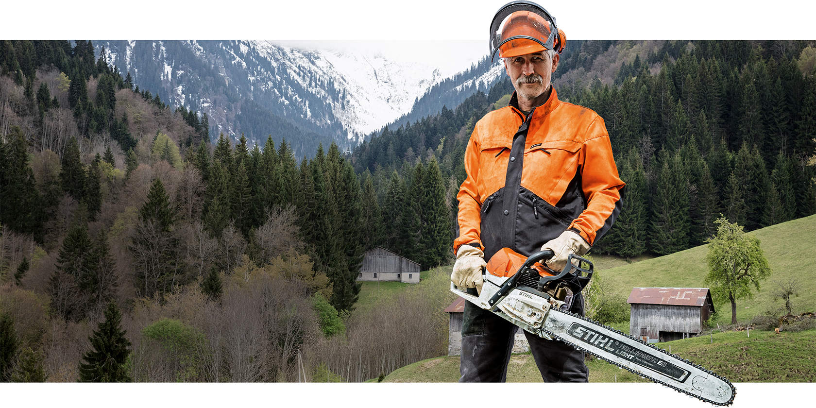 Gets going when things get tough: Jean-Charles speaking about the weight and acceleration of the STIHL MS 462.