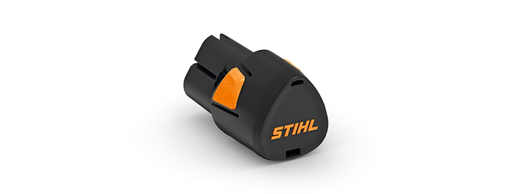 STIHL Battery AS 2 on white background